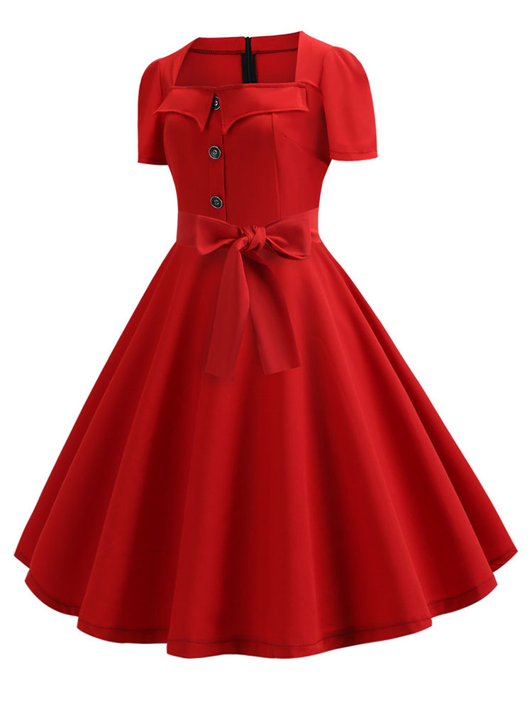 Women Summer Dress Elegant Ret - огляд і ціна Women'S Red Formal Wear