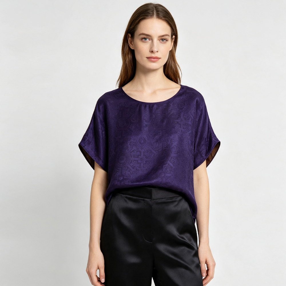 Plus Size Women's Casual Summe - огляд і ціна Silk Blouse