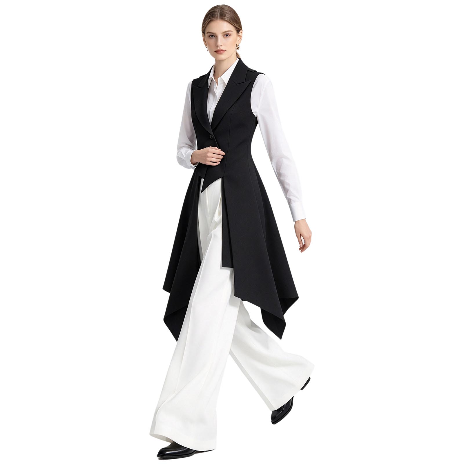 Women Tailcoat Blazer Jacket V - огляд і ціна Womens Blazer