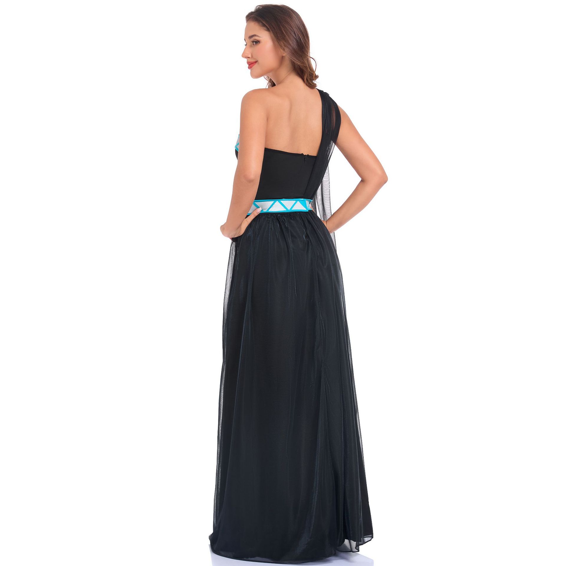 Women Greek Goddess Costume On - огляд і ціна Evening Gown