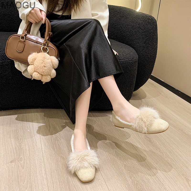 Women's Plush Flat Shoes 2025  - огляд і ціна Womens Heels